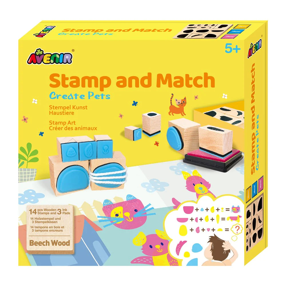 Avenir - Stamp & Match | Create Pets