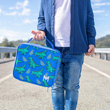Load image into Gallery viewer, MontiiCo Insulated Lunch Bag - Dinosaur | Medium
