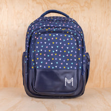 Load image into Gallery viewer, MontiiCo Backpack - Hearts
